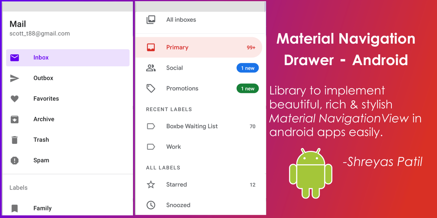 Making Google-Apps Like NavigationView — Android 📱 | Shreyas Patil's Blog