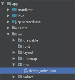 raw directory